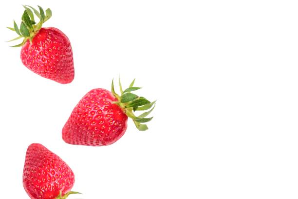istock strawberry isolated on white background 1257909051