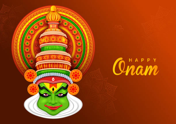 Kathakali Dancer On Background For Happy Onam Festival Of South India Kerala Stock Illustration - Download Image Now - iStock Kathakali Dancer On Background For Happy Onam Festival Of South India Kerala Stock Illustration - Download Image Now - iStock