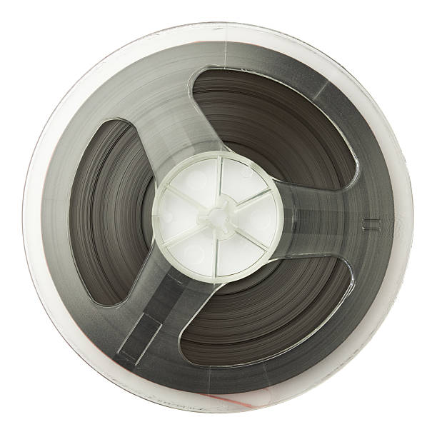 Audio reel Vintage magnetic audio reel. reel to reel tape stock pictures, royalty-free photos & images