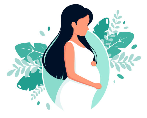 Pregnant Woman Concept Illustration For Pregnancy And Motherhood Vector Illustration In Flat Style Stock Illustration - Download Image Now - iStock Pregnant Woman Concept Illustration For Pregnancy And Motherhood Vector Illustration In Flat Style Stock Illustration - Download Image Now - iStock
