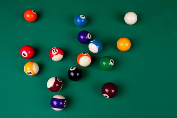 istock Game of American Pool 1257914497
