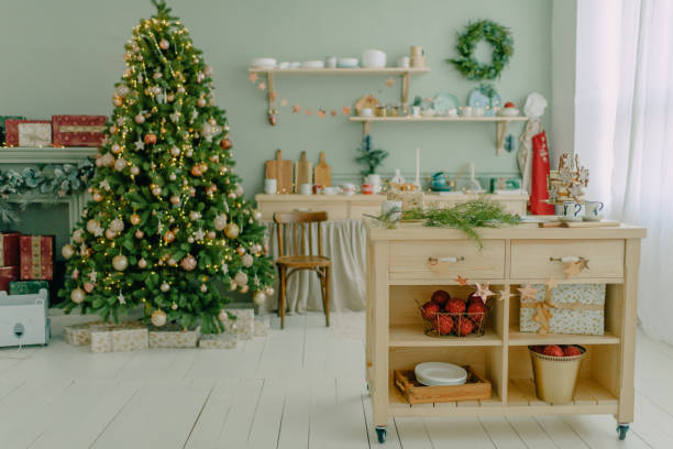 istock christmas decoration with christmas tree 1257917297