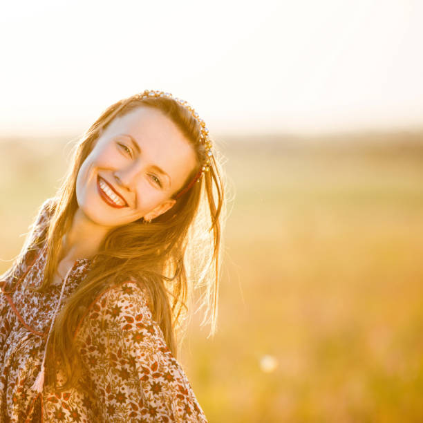 istock Beautiful natural woman 1257928376