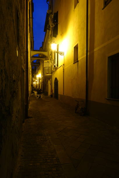 istock Pietra Ligure by night 1257929902