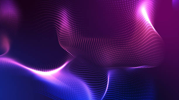 istock Big cloud data online digital world technology background, 3D futuristic iot neon vibrant light abstract cyber space 1257933515