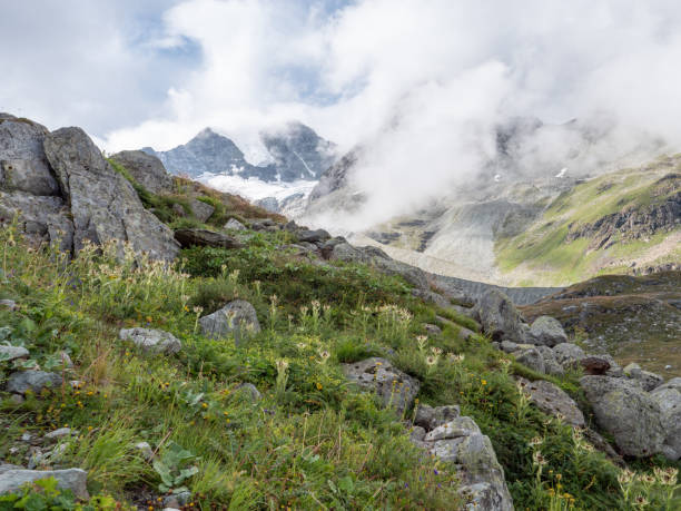 istock Lake Moiry and glacier, Valais Canton, Switzerland 1257936855