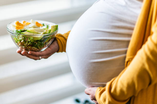 istock Pregnancy and healthy nutrition 1257936889