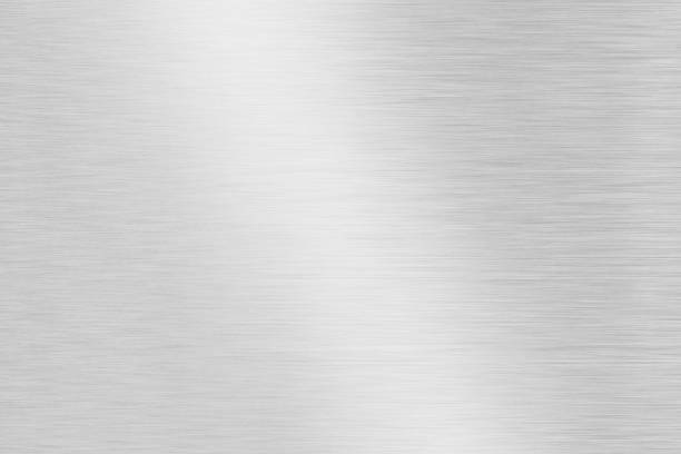 istock Grey metal striped abstract background 1257940230