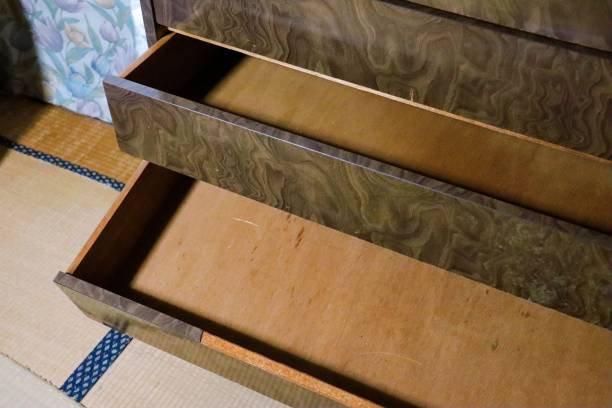 istock Old chest of drawers 1257940949