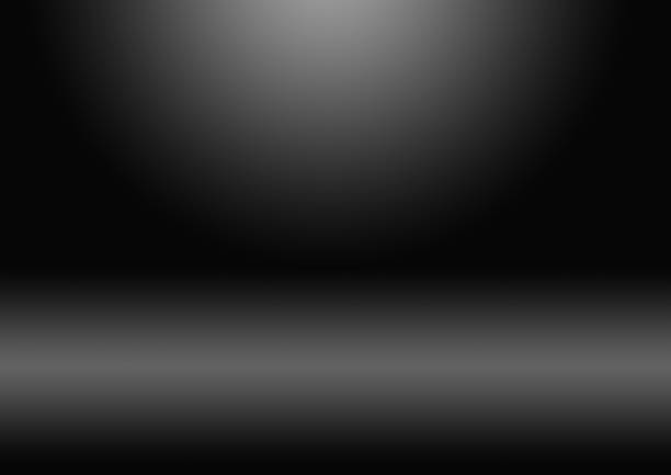 istock Dark empty room studio gradient used for background and display your product 1257941795
