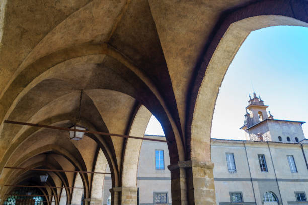 istock Cittadella square in Bergamo, Italy 1257944563
