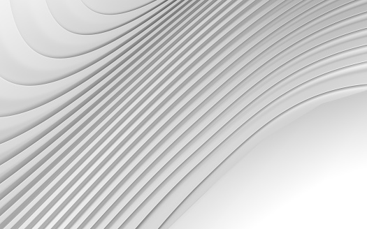 Modern white abstract lines are flowing background. Abstract backgrounds and art concepts. Easy to crop for all print and social media sizes. Copy space.