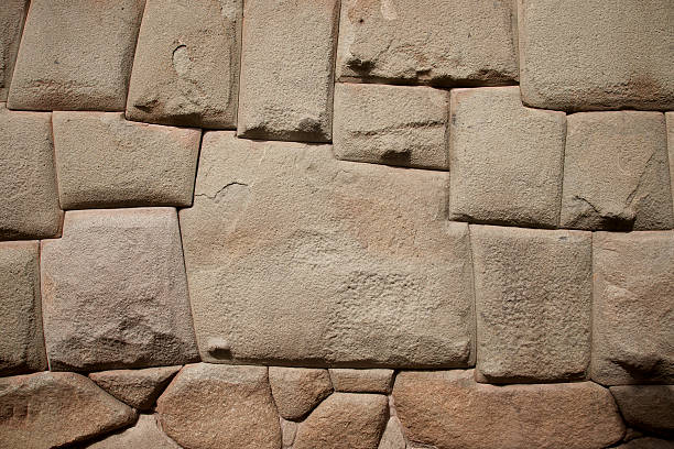 Famoso 12-sided pedra em Cusco, Peru - foto de acervo