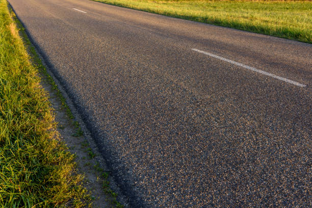istock Asphalt road detail. 1257965735
