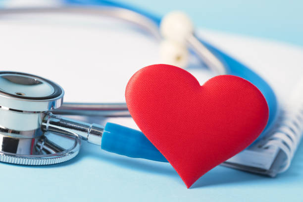 istock Healthcare concept - Stethoscope and a heart 1257971392