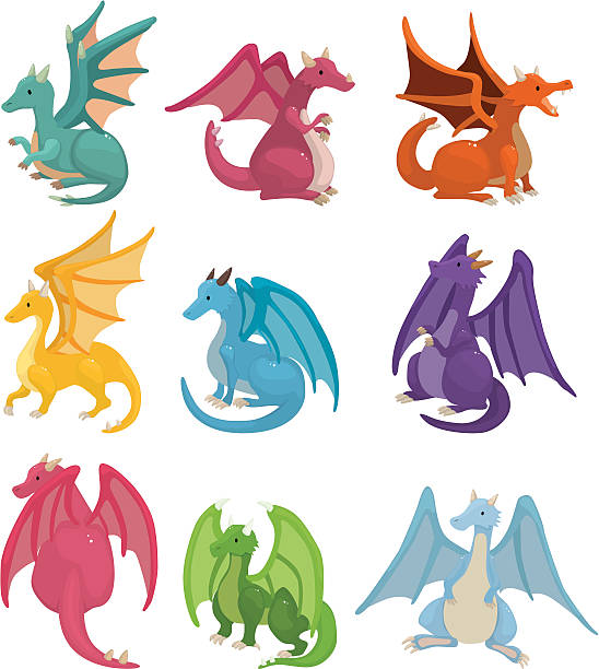 29,753 Dragon Cartoon Stock Photos, Pictures & Royalty-Free Images - iStock  | Knight cartoon, Baby dragon, Chinese dragon