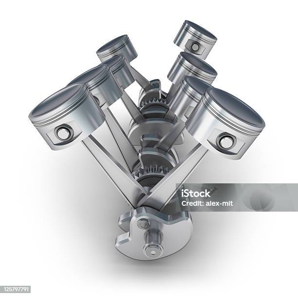 V 8 エンジンピストンズ - 3Dのストックフォトや画像を多数ご用意 - 3D, エンジン, カットアウト