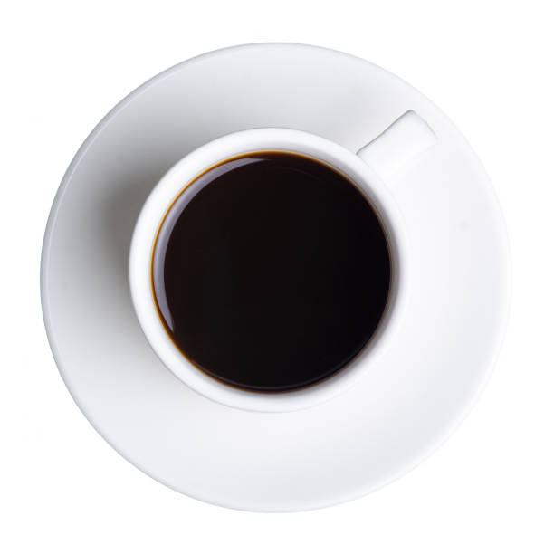 istock White cup of coffee and saucer 1257982039