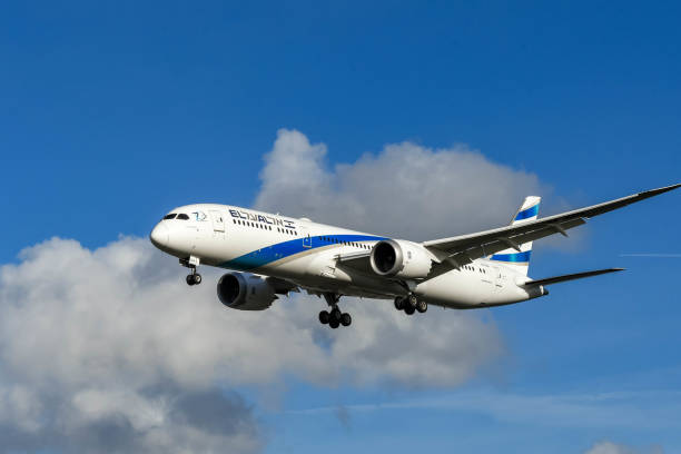 самолет boeing 787 dreamliner - boeing 787 air vehicle airplane стоковые фото и изображения
