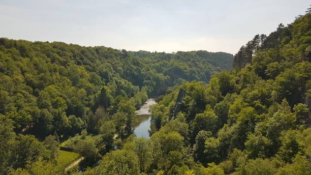 View of the valley