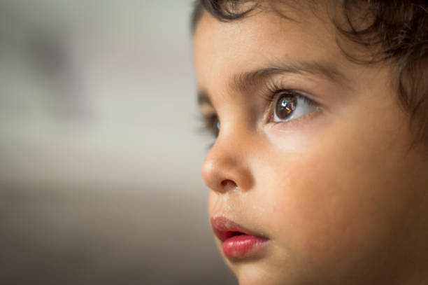 Close-up of a child's face