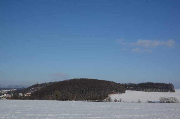 istock Winter snowy landscape, suitable for wallpapers. 1257988127