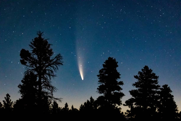 Photo of NEOWISE Comet Over Bryce Canyon