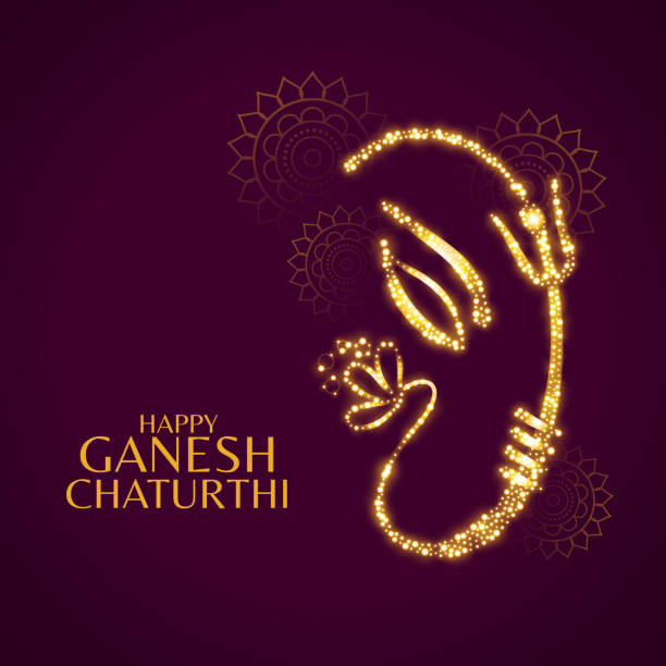 happy ganesh chaturthi beautiful card design background happy ganesh chaturthi beautiful card design background 32330 stock illustrations