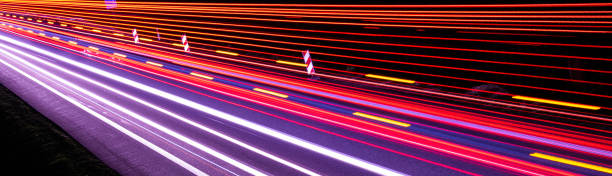 istock lights of cars with night 1258007732