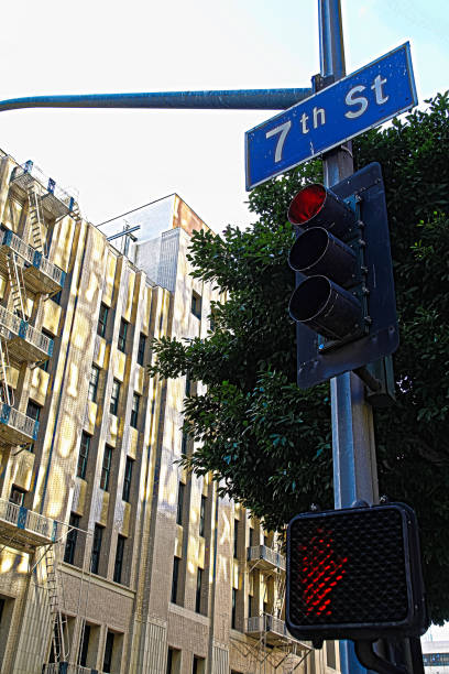 istock 7th Street at the intersection in downtown Los Angeles 1258012738