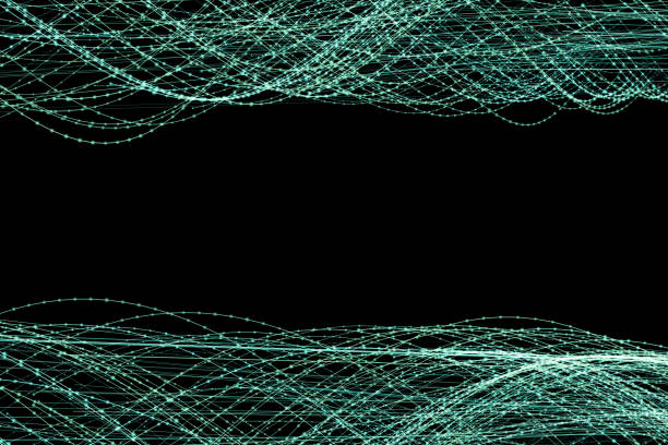 Detailed conceptual rendering for science, mathematics and education themes. Also useful for advanced concepts like artifical intelligence and machine learning. Stock photo background.