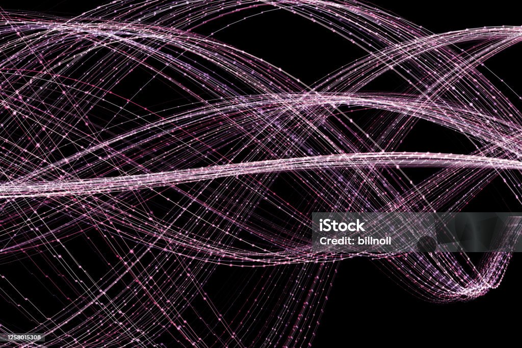 Detailed conceptual rendering for science, mathematics and education themes. Also useful for advanced concepts like artifical intelligence and machine learning. Stock photo background. Detailed high resolution atmospheric stock photo background created with particles designed to represent a variety of concepts including science, mathematics, technology, etc.. Also useful as a psychedelic or abstract art background for a number of non-technical themes. Abstract Stock Photo