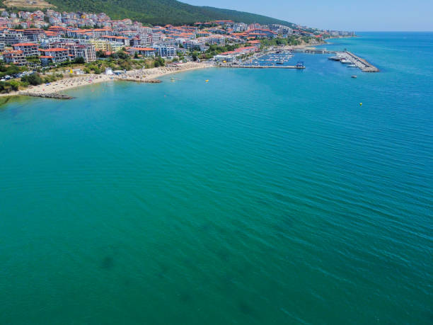 istock Panoramic view of the port 1258019499