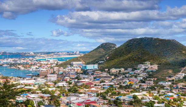 istock Industry Along Saint Martin Shore 1258042760