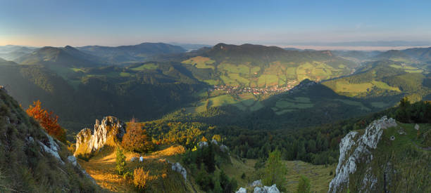 istock Mountain panorama in autumn 125805137