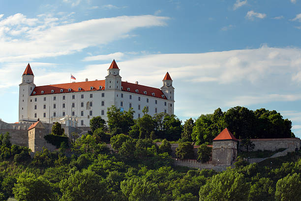 Castle in bratislava  bratislava castle bratislava castle fort stock pictures, royalty-free photos & images
