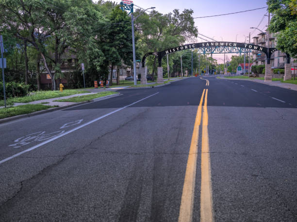 istock Historic Sandwich Town - Windsor, Ontario 1258068197