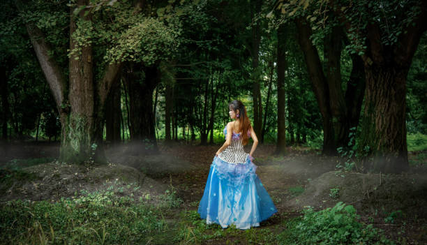 istock A woman in the forest 1258072972