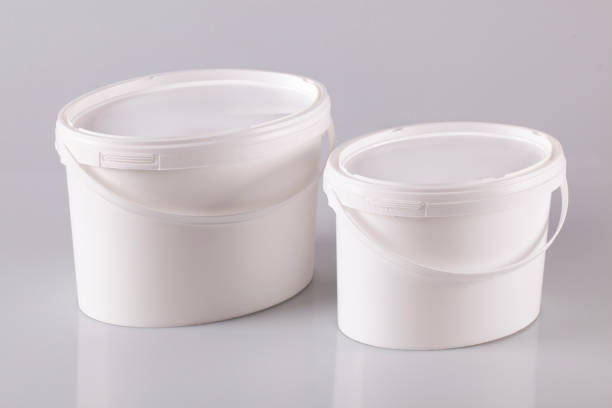 istock the plastic Bucket for packing 1258078004