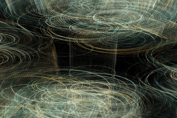 Detailed conceptual rendering for technology, science, mathematics, and global communication themes. Also useful for virtual reality, artifical intelligence, etc. Stock photo background.