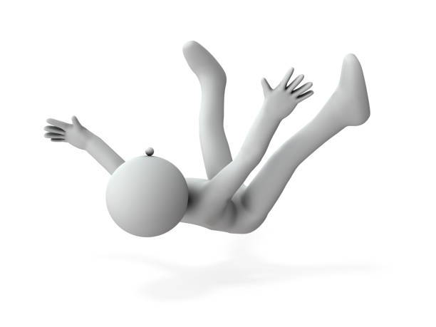 Character to jump 3d image