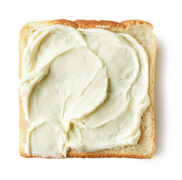 istock toasted bread slice with cream cheese 1258088121