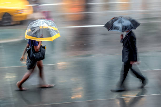 istock rainy day in the city on motion blur 1258089852