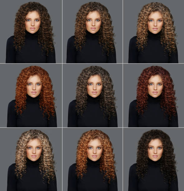 istock Different Hair Tones.Coloring Hair 1258098503
