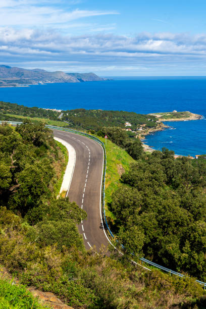 istock The winding mountain road, Costa Brava, Spain 1258101940