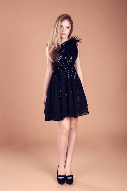 istock beautiful young woman posing in studio 1258111258