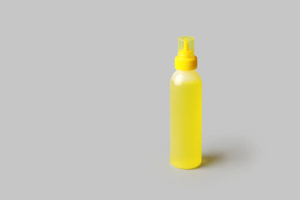 istock Glue bottle isolated on gray background 1258112206