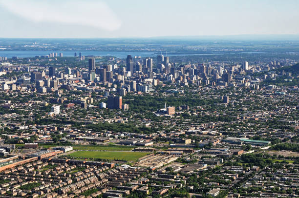 istock Aerial view of downtown Montreal 1258113686