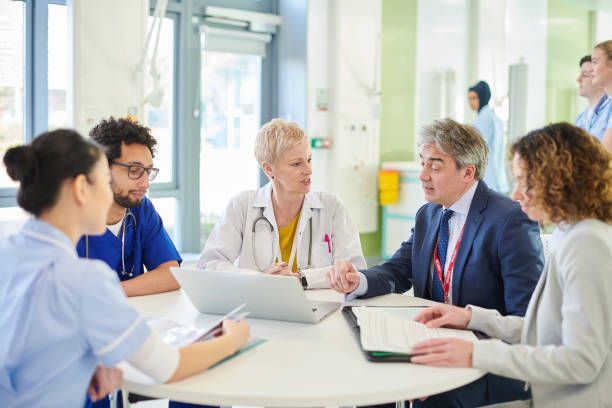 istock medical sales presentation 1258121520