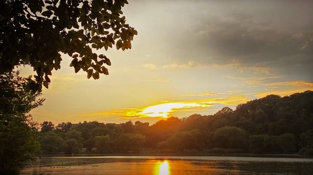 istock Sunset Over Prospect Park Lake 1258124044